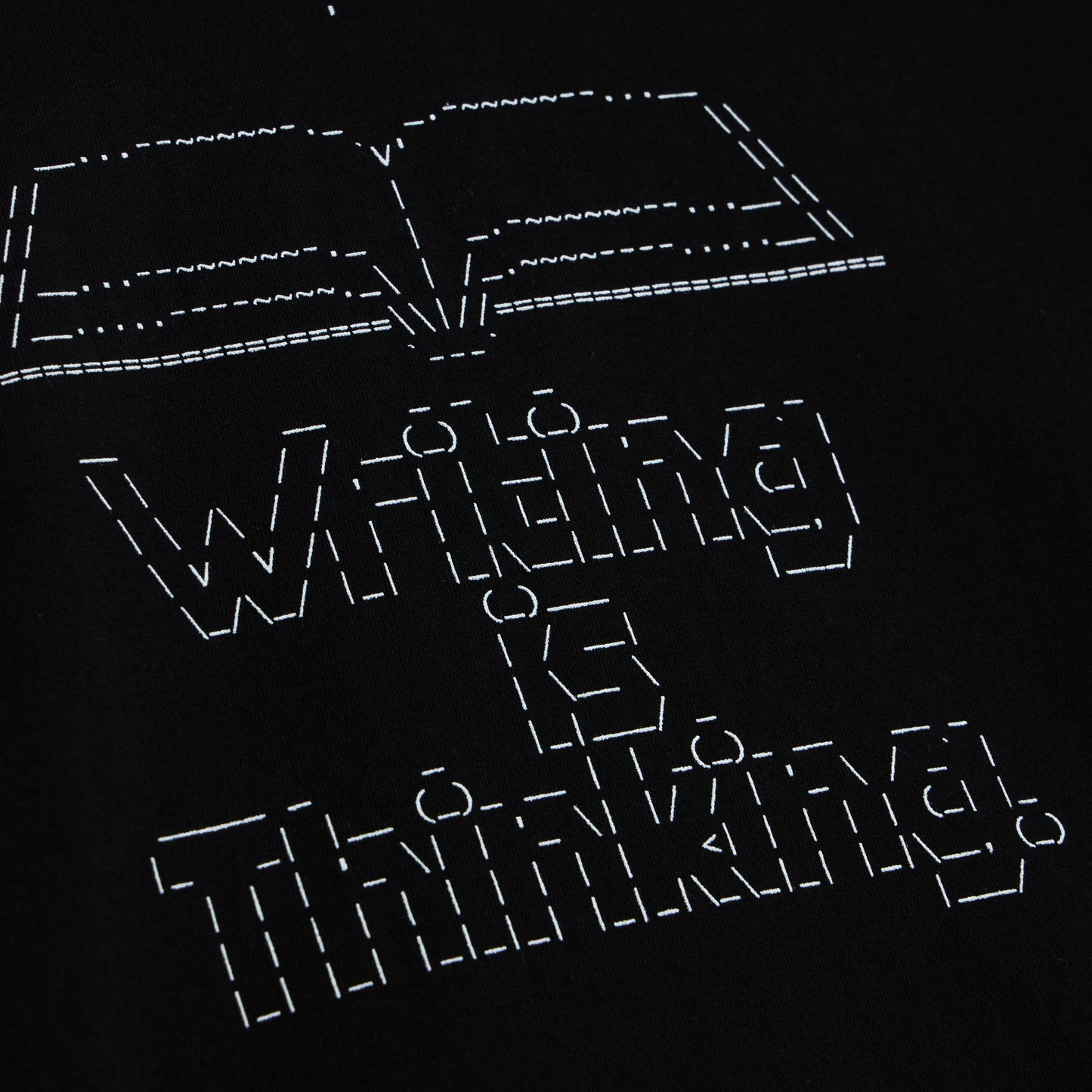 b.Eautiful Writing T-Shirt Black