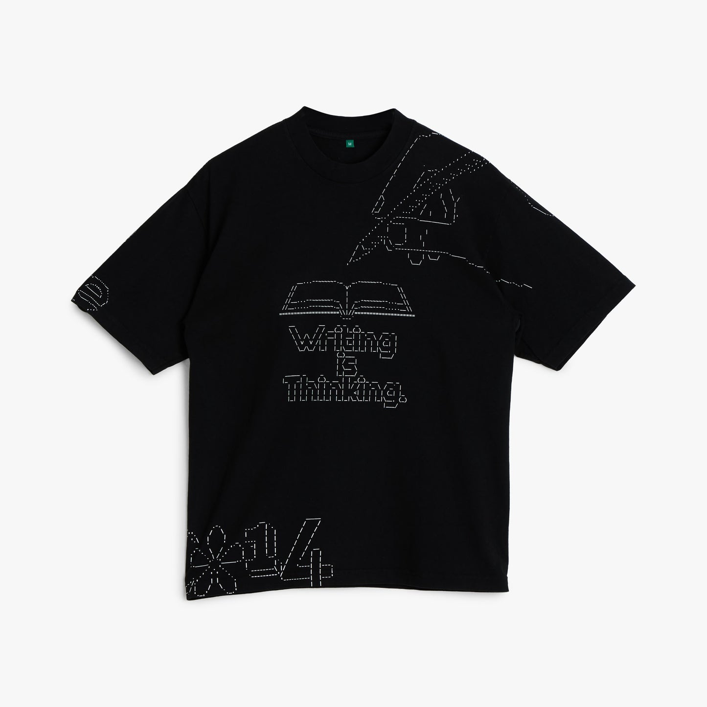 b.Eautiful Writing T-Shirt Black