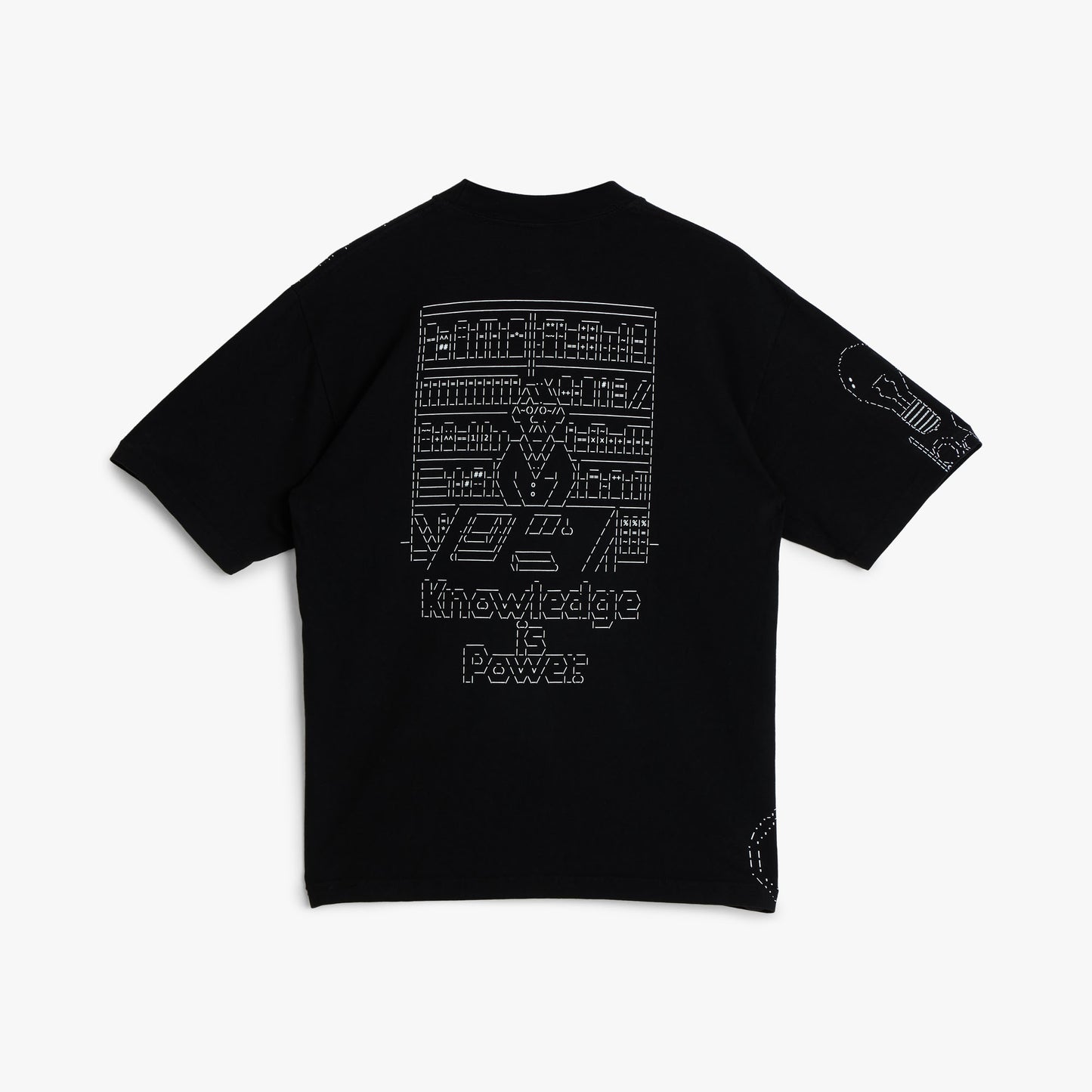 b.Eautiful Writing T-Shirt Black