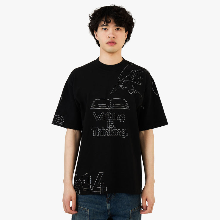 b.Eautiful Writing T-Shirt Black 1