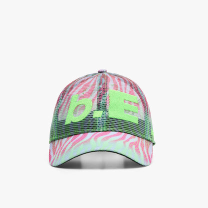 b.Eautiful b.E Casquette Multi Zèbre Filet / Surligneur
