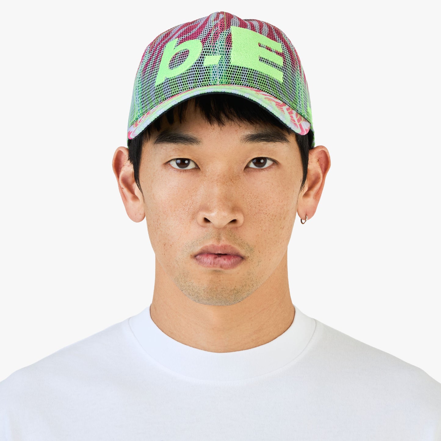 b.Eautiful b.E Casquette Multi Zèbre Filet / Surligneur