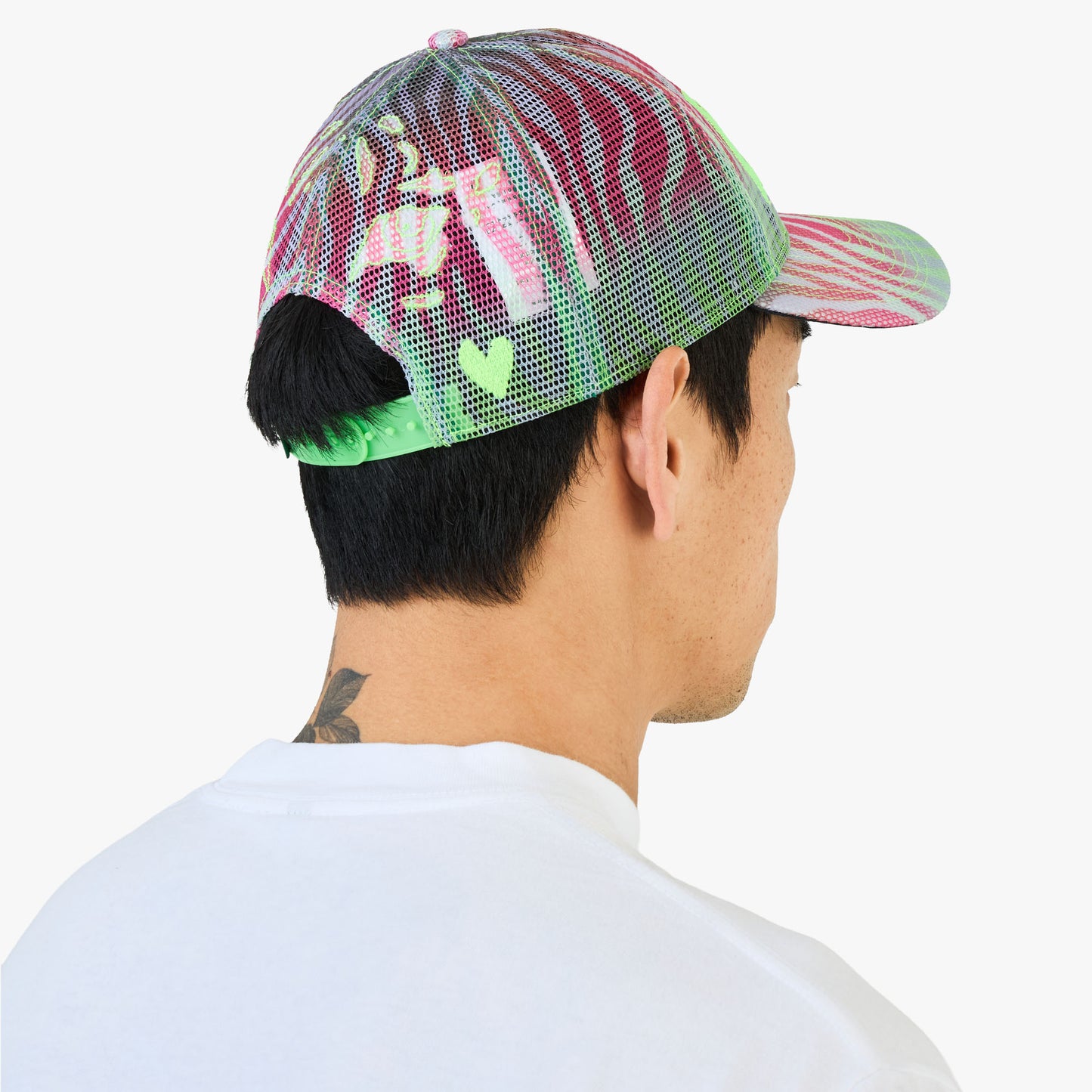 b.Eautiful b.E Casquette Multi Zèbre Filet / Surligneur