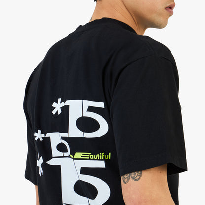 T-shirt b.Eautiful Logo 15 / Noir