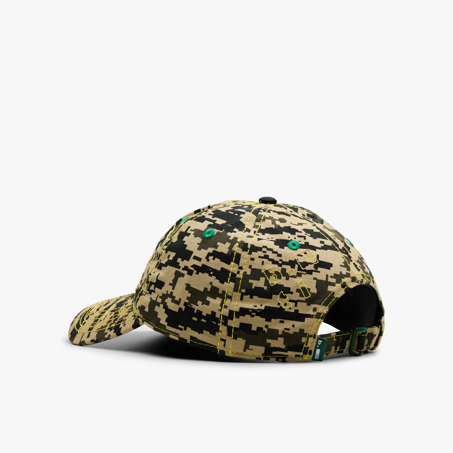 B.eautiful Vapor 6 Panel Hat / Mojave Digicamo/Yellow