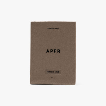 APFR Fragrance Candle Oakmoss / Amber