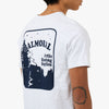 Balmoral Cabin T-Shirt Ash Grey / Navy 5