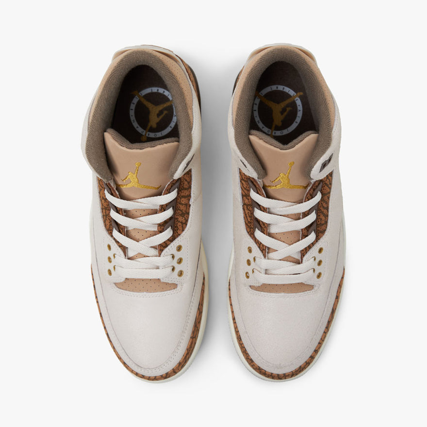 Jordan 3 Retro Lt Orewood Brown / Metallic Gold – Livestock