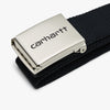 Carhartt WIP Chrome Clip Belt Black 2