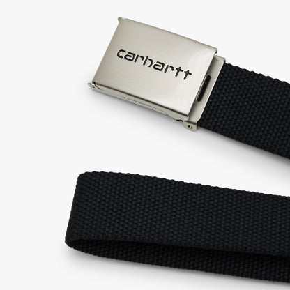 Carhartt WIP Chrome Clip Belt Black