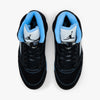 Jordan 5 Retro Black / University Blue - White   4