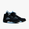 Jordan 5 Retro Black / University Blue - White   2