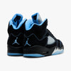 Jordan 5 Retro Black / University Blue - White   3