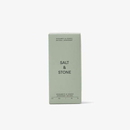 SALT & STONE Deodorant Gel / Bergmont & Hinoki