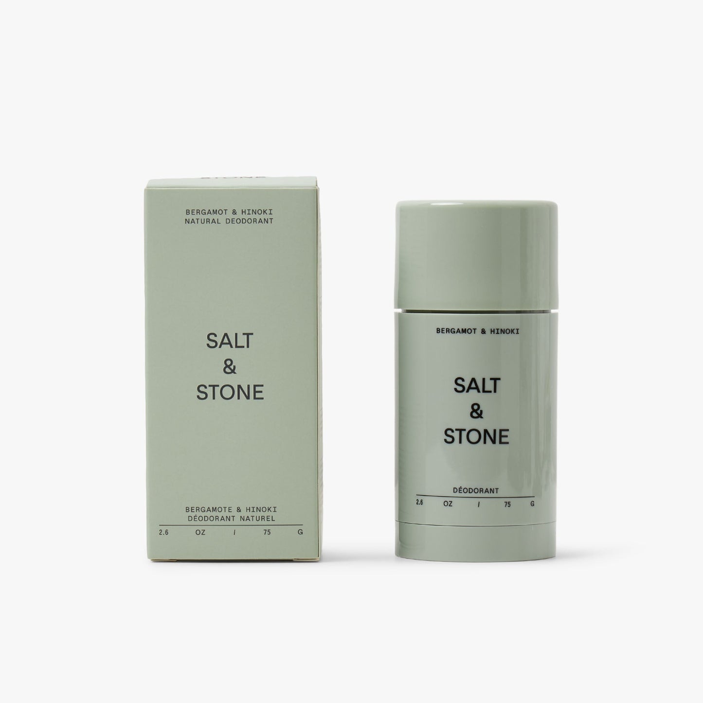 SALT & STONE Deodorant Gel / Bergmont & Hinoki