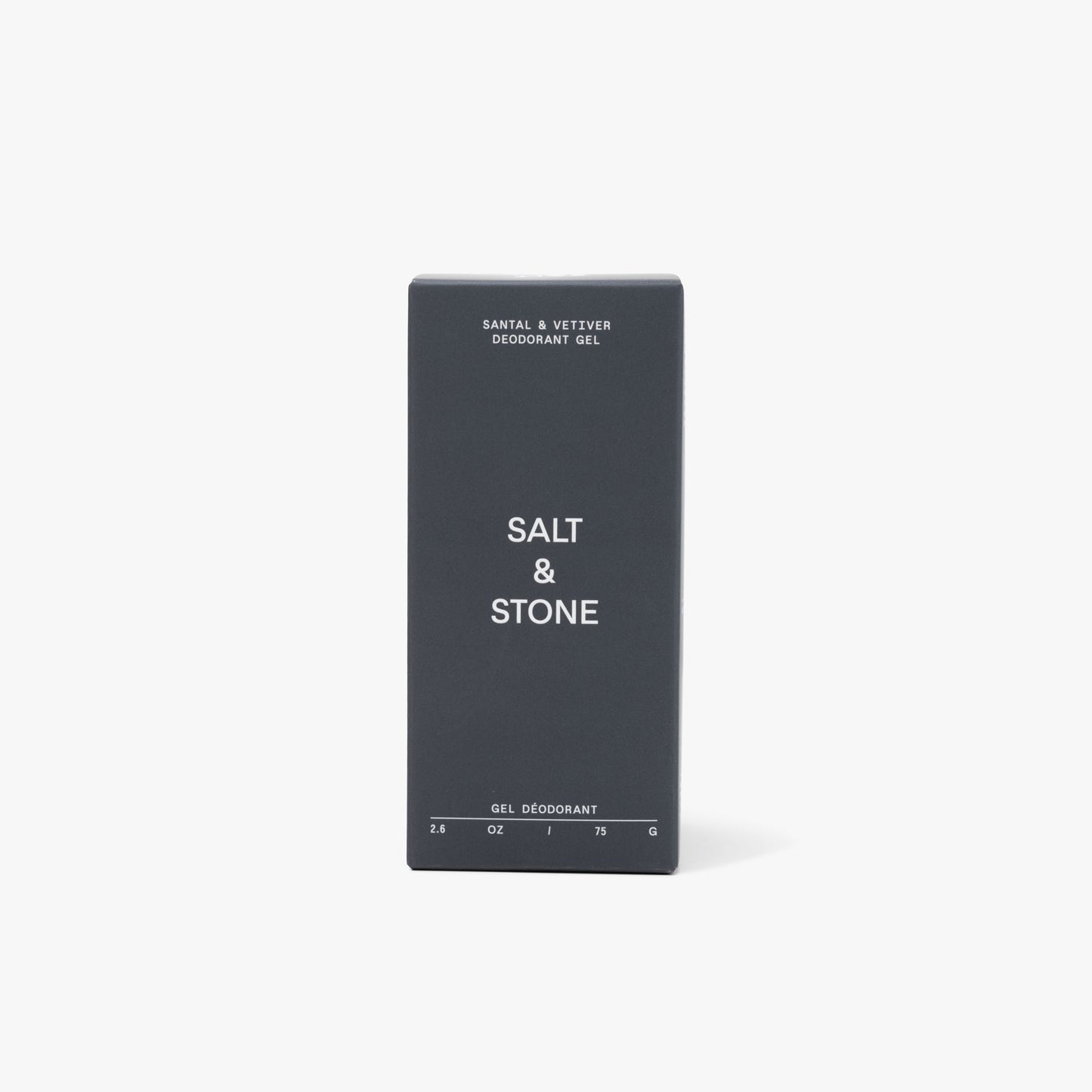 Salt & Stone Deodorant Gel / Santal & Vetiver