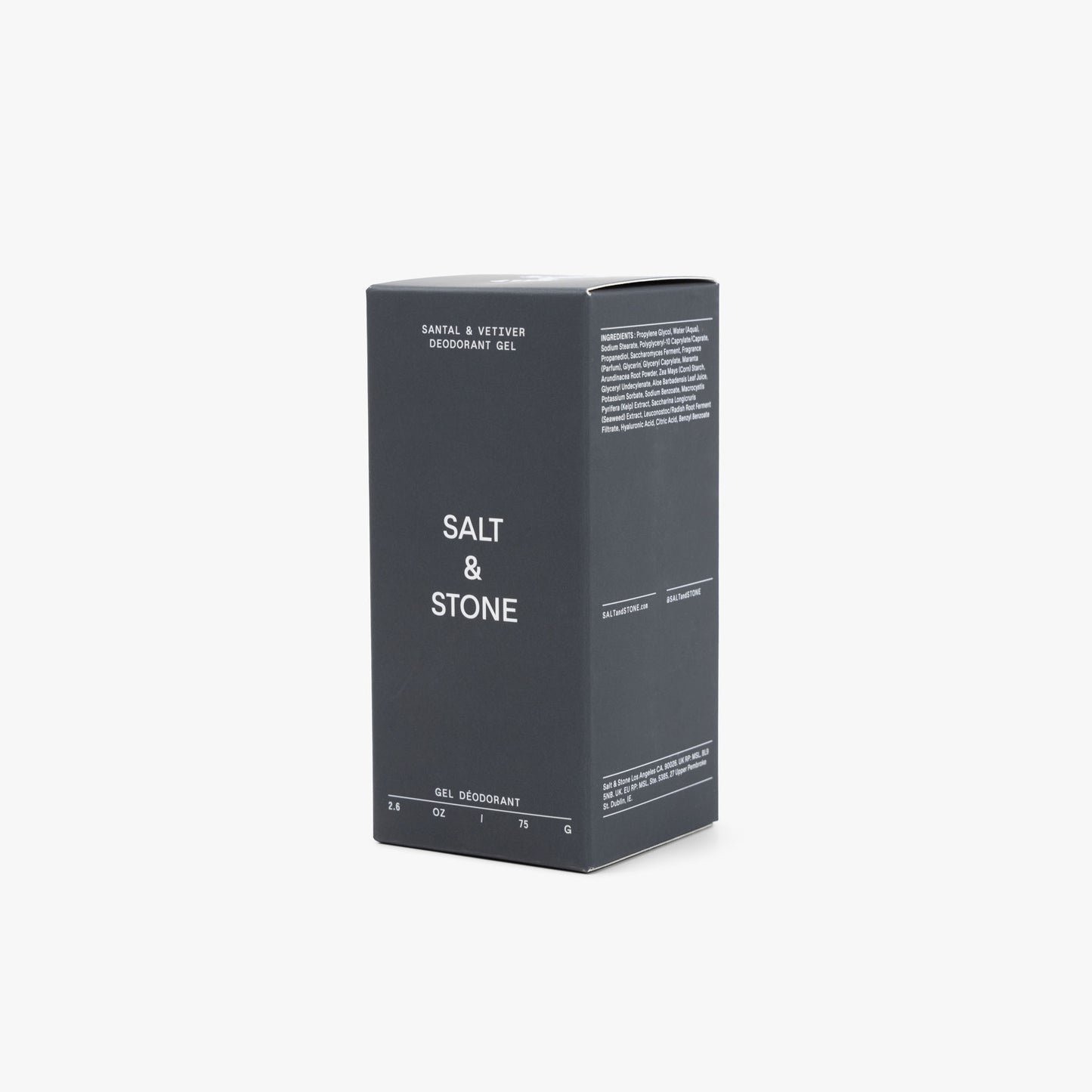 Salt & Stone Deodorant / Santal & Vetiver