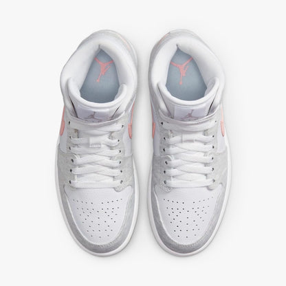 Jordan Women's 1 Mid SE Light Iron Ore / Atmosphere - White