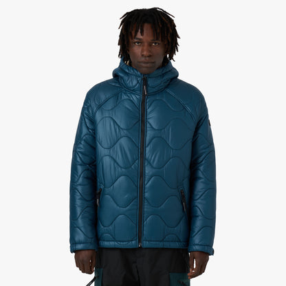 District Vision Veste double en molleton / Dusk