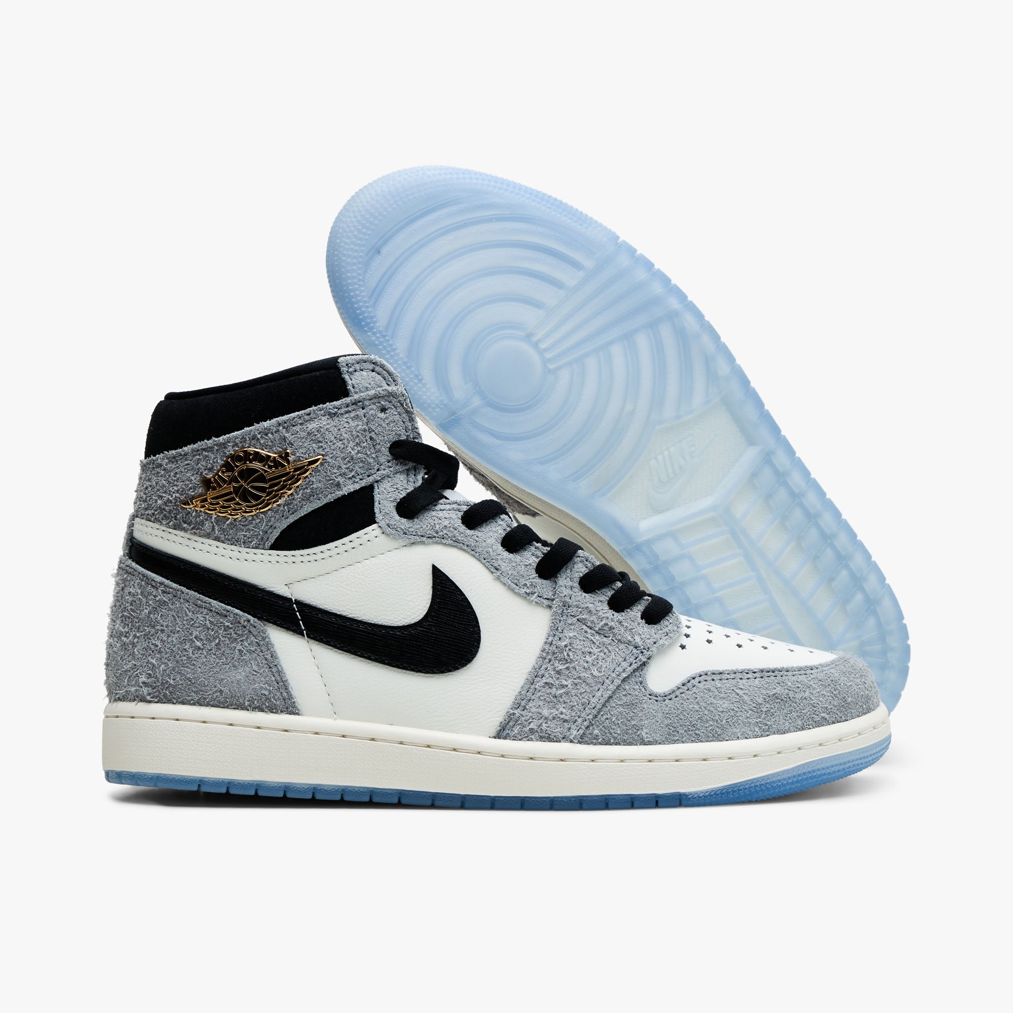 シューズ(男性用) NIKE AIRJORDAN1 RETRO HIGH Jordan 1 Retro High OG Cool Grey / Black - Sail – Livestock