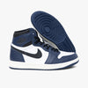 Jordan 1 Retro High OG Midnight Navy / Black - White   2