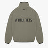 adidas x Fear of God Athletics Suede Fleece 1/2 Zip / Clay 2