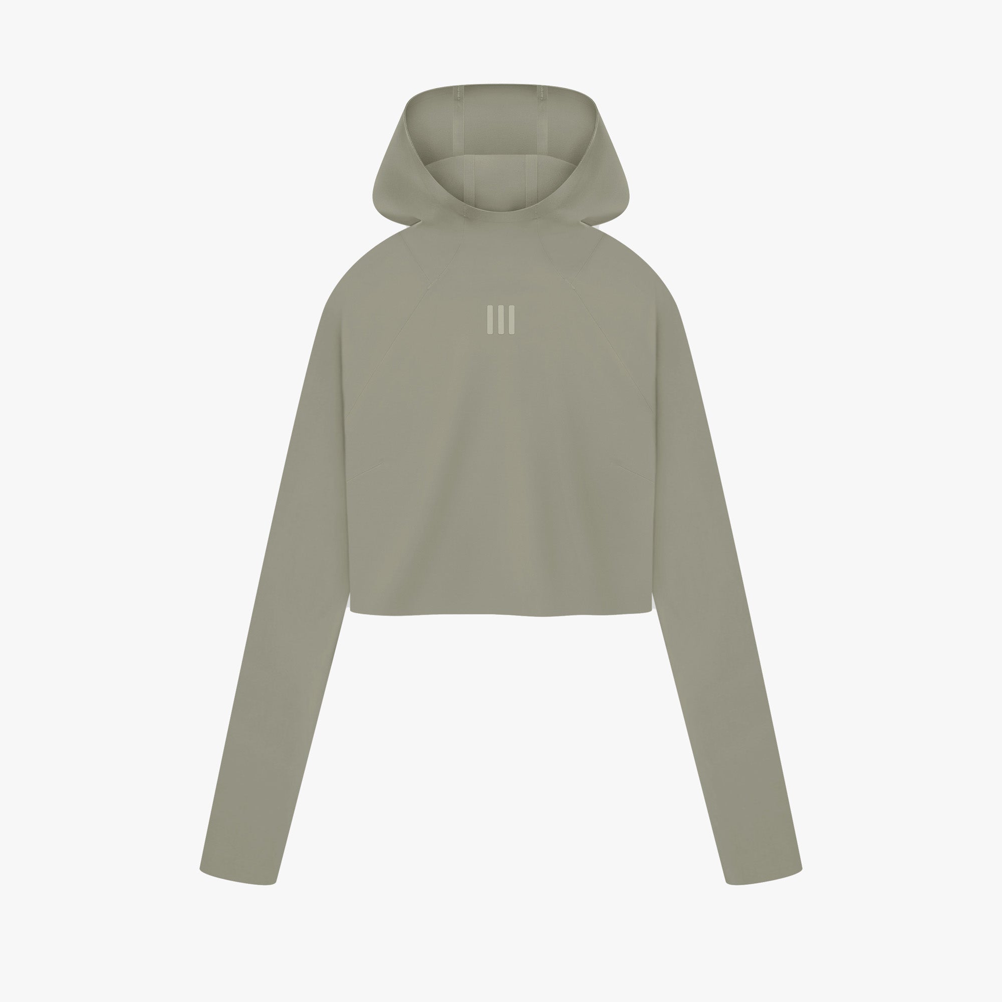 adidas x Fear of God Athletics Women's Crop Hoodie / Clay 1