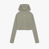 adidas x Fear of God Athletics Women's Crop Hoodie / Clay 1