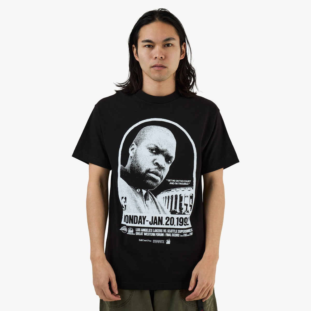Full Court Press Death Certificate T-Shirt / Black
