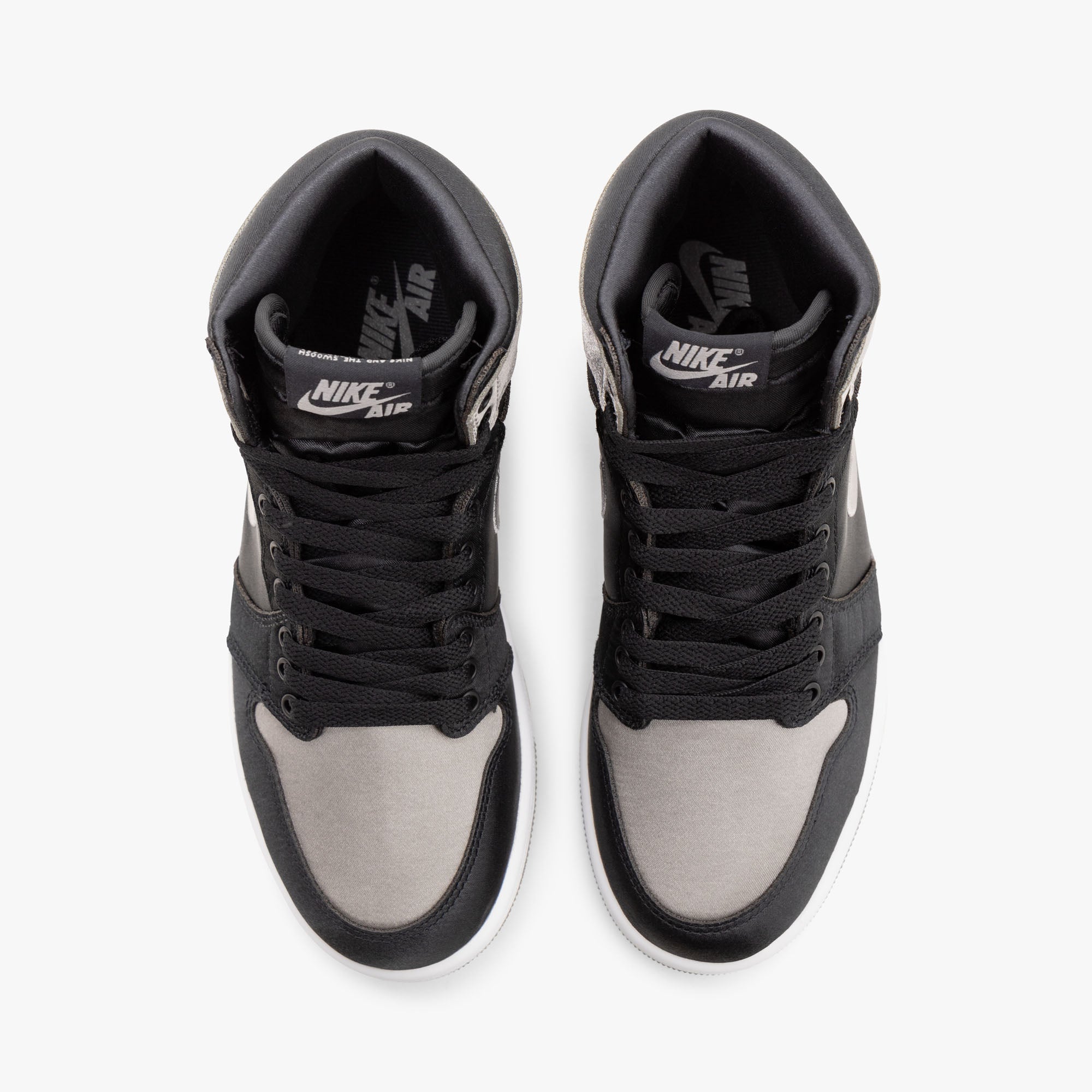 Jordan Women's 1 Retro High OG Black / Medium Grey - White | Livestock