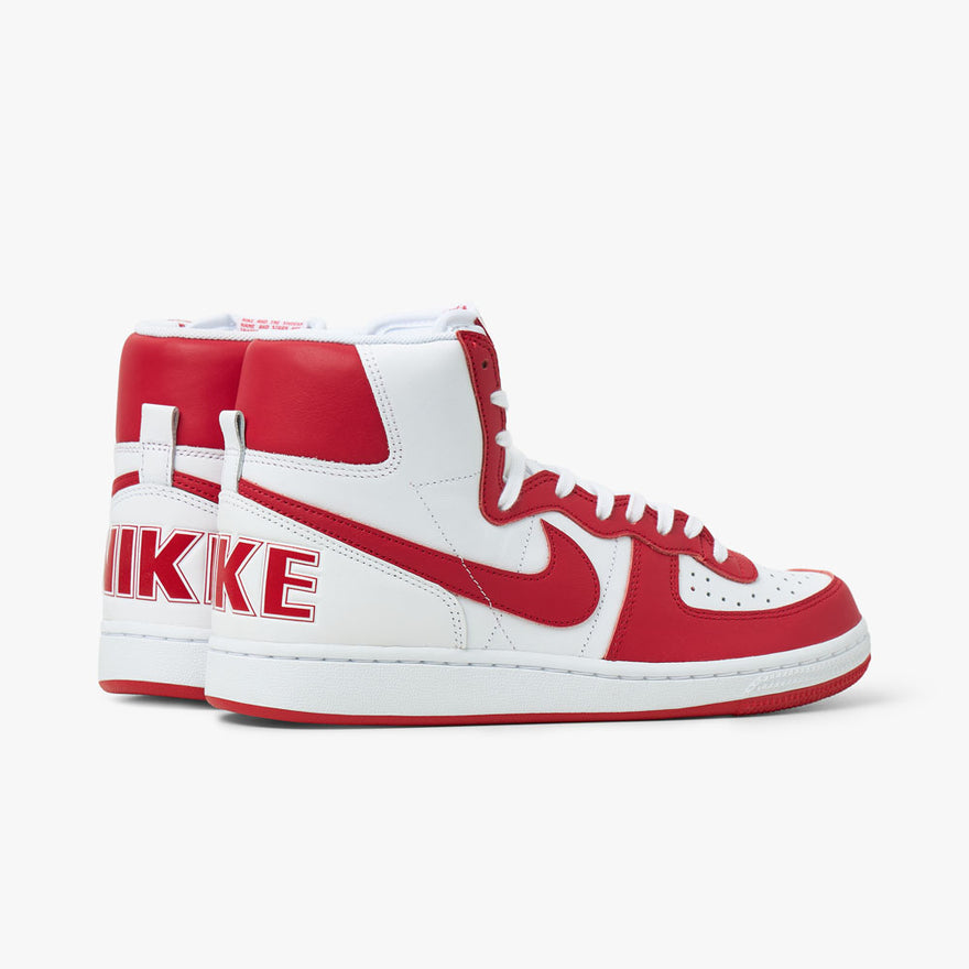 Nike Terminator High White / University Red – Livestock