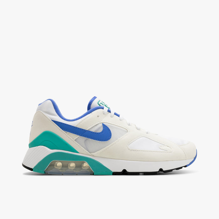 Nike Air 180 White / Medium Blue - Clear Jade II - Low Top  1