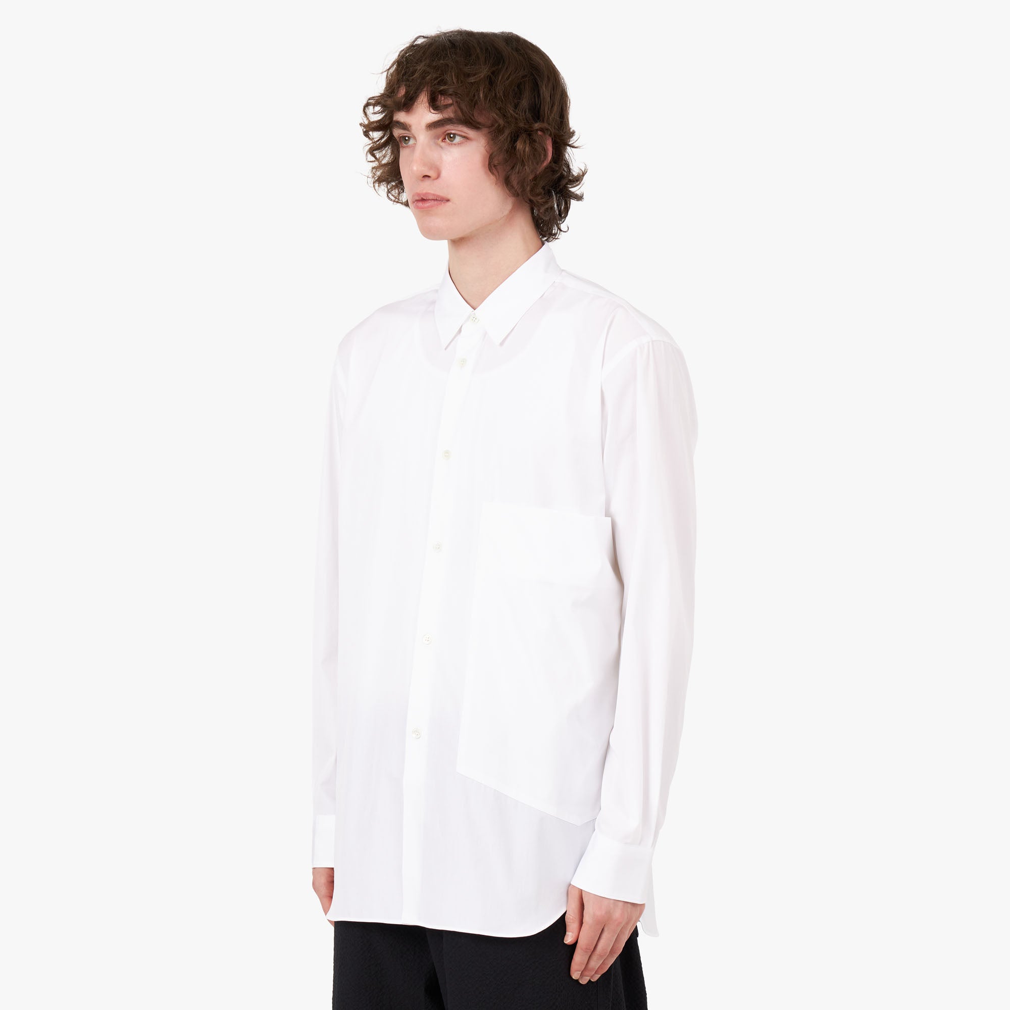 【COMME des GARÇONS SHIRT】Shirt 07ss COMME des GARÇONS SHIRT Oversized Pocket Shirt / White – Livestock
