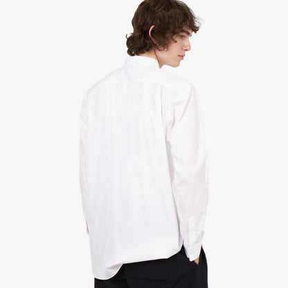 COMME des GARÇONS SHIRT Chemise à poche surdimensionnée / Blanc