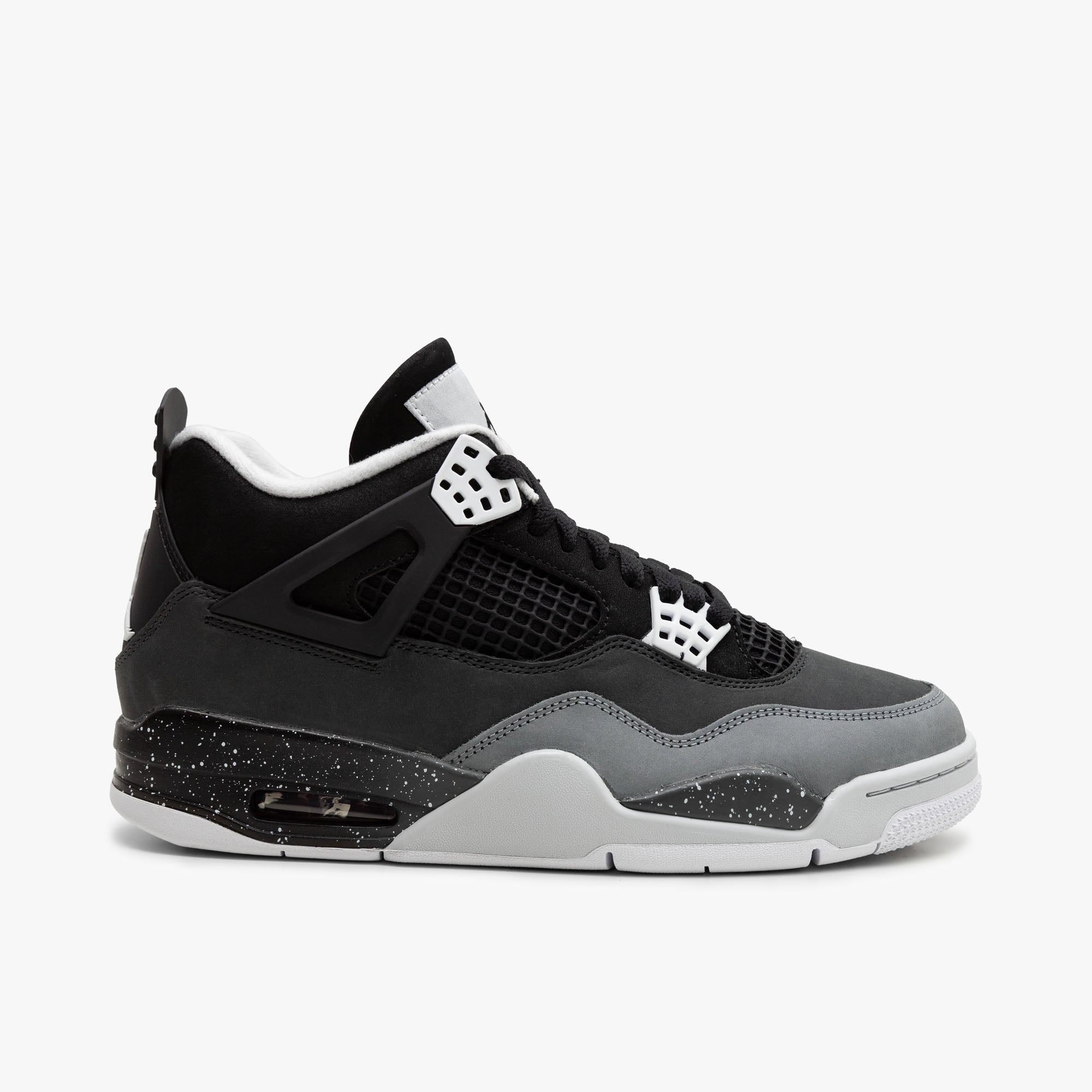 Jordan 4 Retro Black / White - Anthracite   1