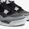 Jordan 4 Retro Black / White - Anthracite   6