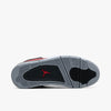 Jordan 4 Retro Fire Red / White - Black   7