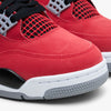 Jordan 4 Retro Fire Red / White - Black   6