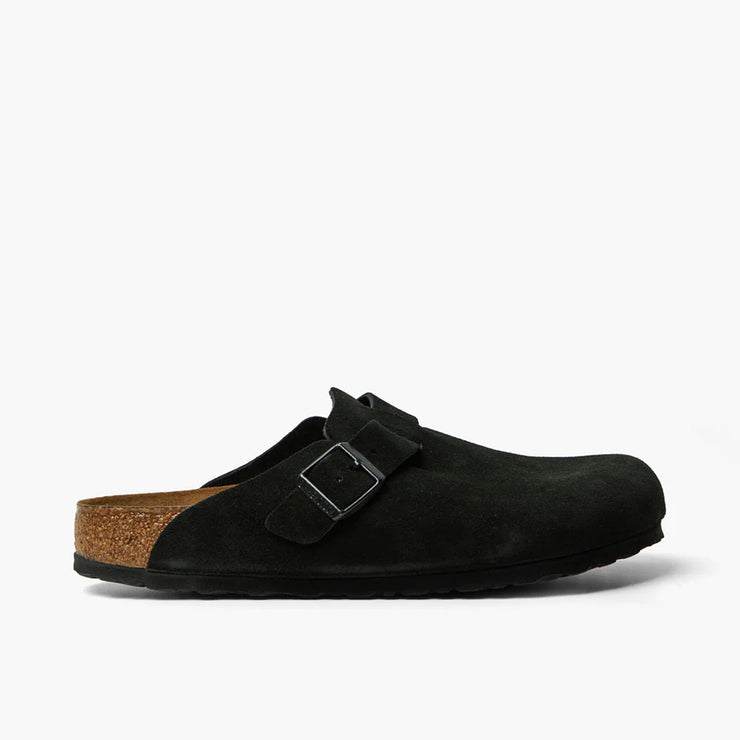 Birkenstock Boston Suede / Black   1