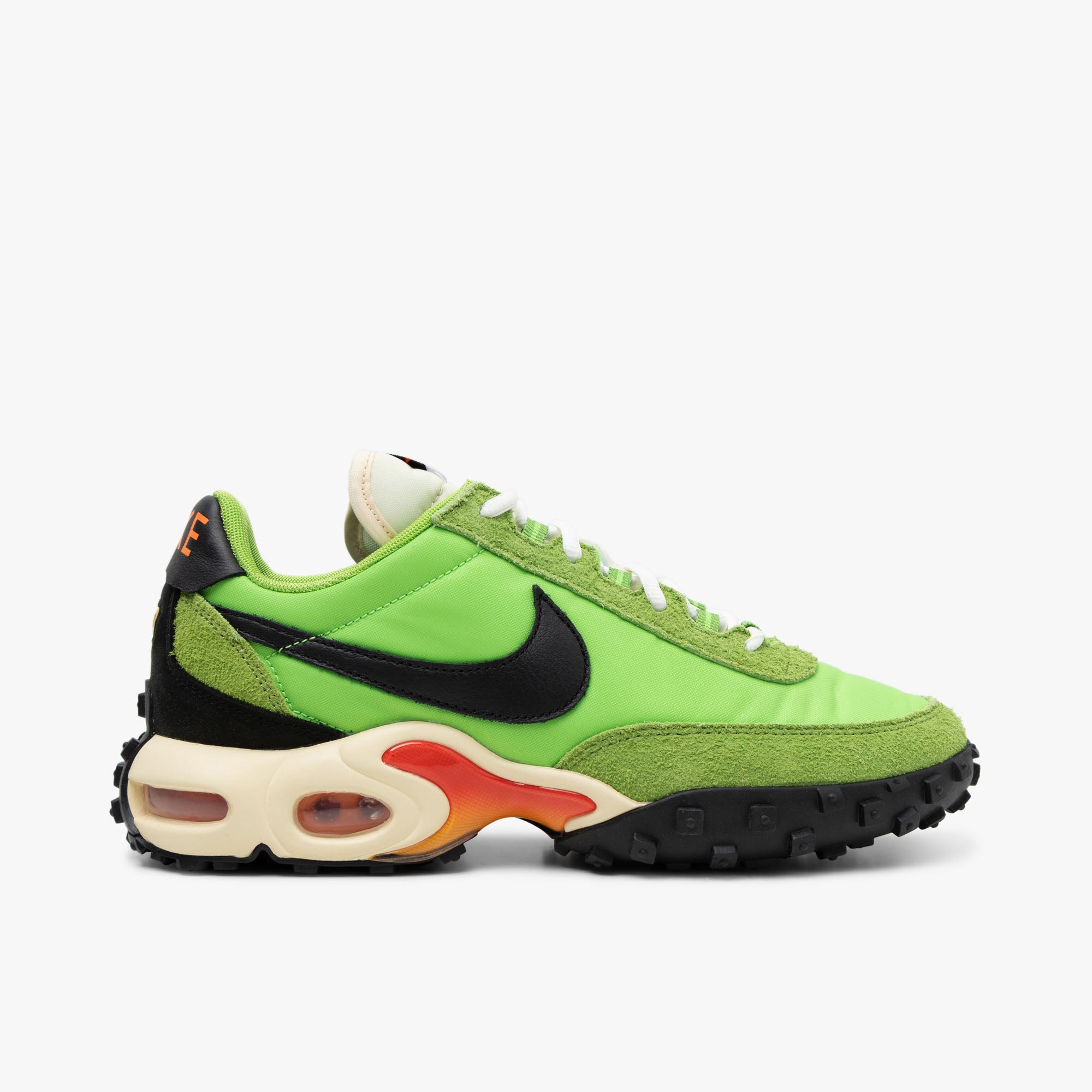 Nike Air Max Waffle SP Action Green Black Total Orange