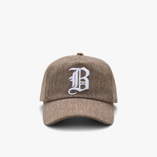 Balmoral Old English 5-Panel Hat / Brown