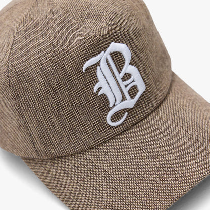 Casquette 5 panneaux Balmoral Old English / Marron