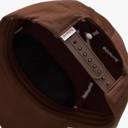 Balmoral Big-O 5-Panel Hat / Chocolate