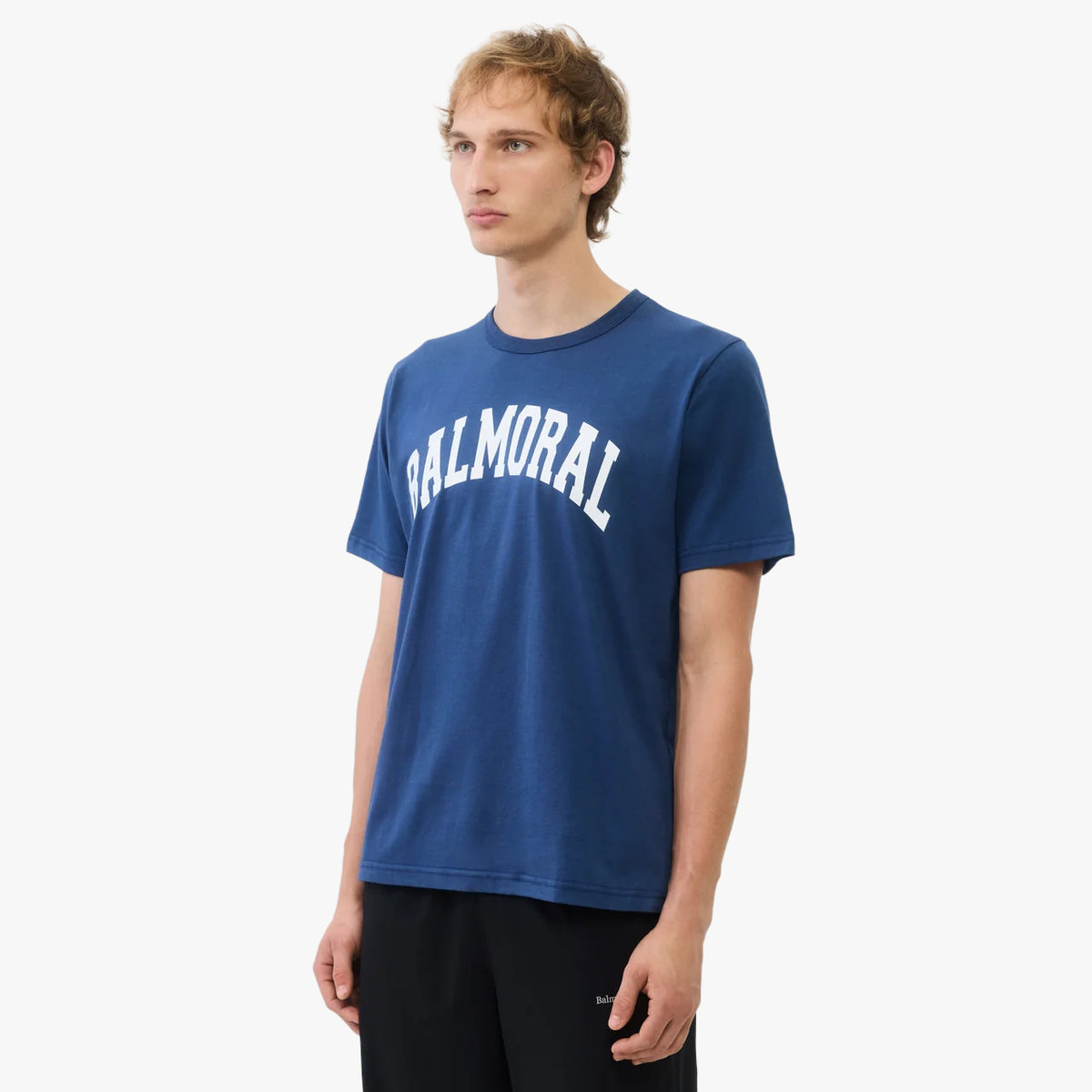 T-shirt Balmoral Aberdeen délavé / Marine