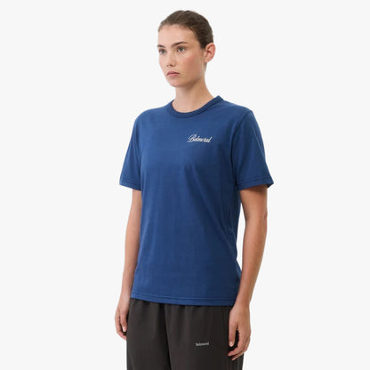 T-shirt Balmoral Vendome / Bleu marine délavé