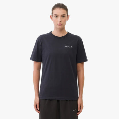 T-shirt Balmoral Roma / Noir délavé