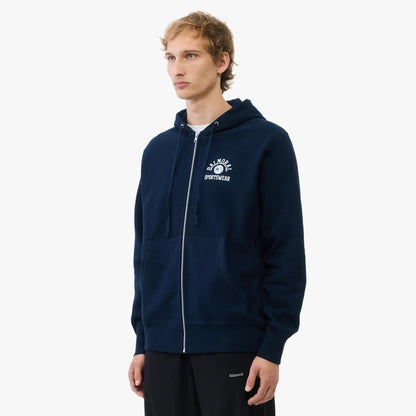 Sweat à capuche zippé Balmoral Academy / Marine