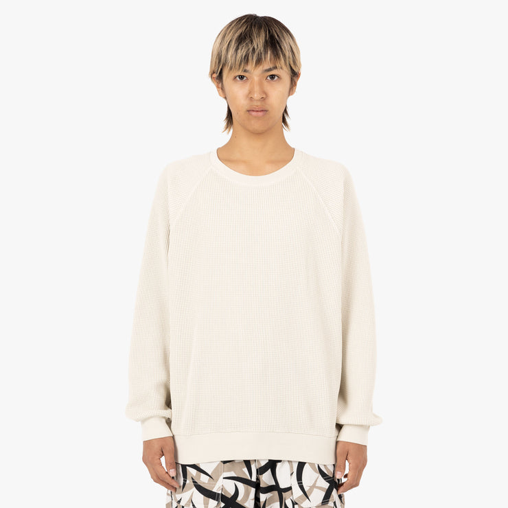 Gramicci Waffle Crew / Pigment Sand 1