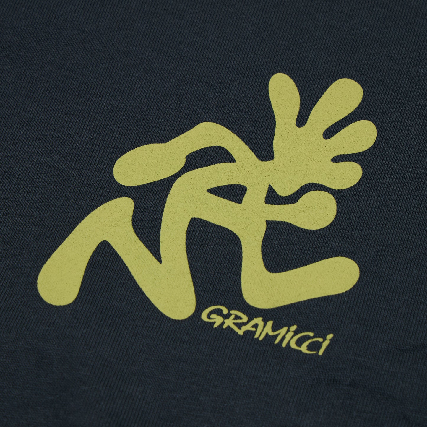 Gramicci Running Man T-Shirt / Vintage Black