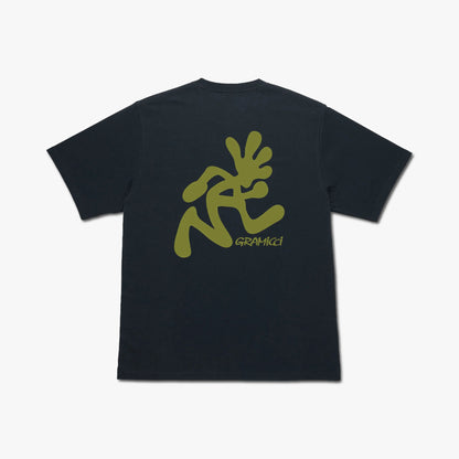 Gramicci Running Man T-Shirt / Vintage Black
